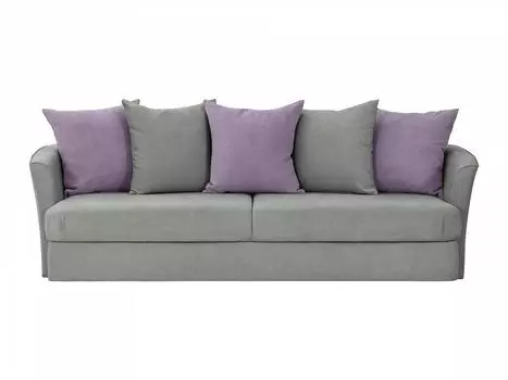 Диван california (ogogo) серый 242x72x111 см.