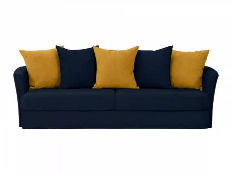 Диван california (ogogo) синий 242x72x111 см.