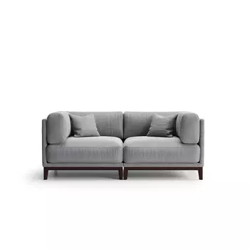 Диван case серый (the idea) серый 188x80x94 см.