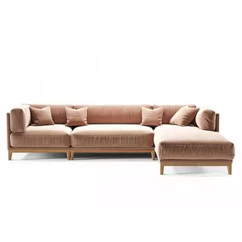 Диван case (the idea) бежевый 312x80x195 см.