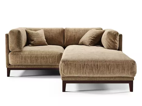 Диван case (the idea) коричневый 188x80x195 см.