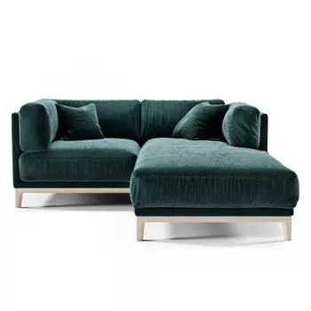 Диван case (the idea) зеленый 188x80x195 см.