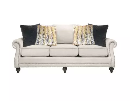 Диван chance (gramercy) бежевый 224x99x89 см.