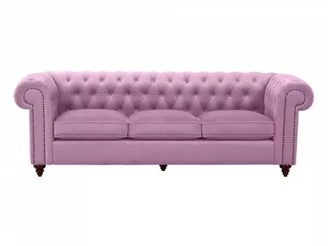 Диван chester classic (ogogo) фиолетовый 226x75x80 см.