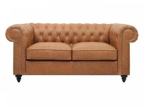 Диван chester classic (ogogo) коричневый 183x75x80 см.