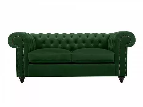 Диван chester classic (ogogo) зеленый 183x75x80 см.