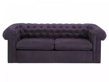 Диван chesterfield (ogogo) фиолетовый 208x73x105 см.