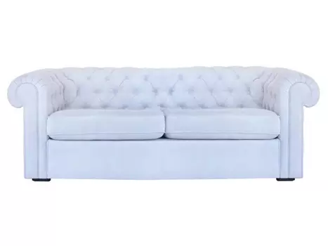 Диван chesterfield (ogogo) голубой 208x73x105 см.