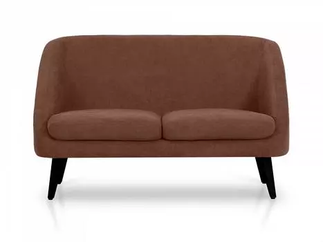 Диван corsica (ogogo) коричневый 130x77x85 см.