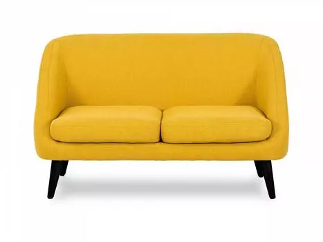 Диван corsica (ogogo) желтый 130x77x85 см.
