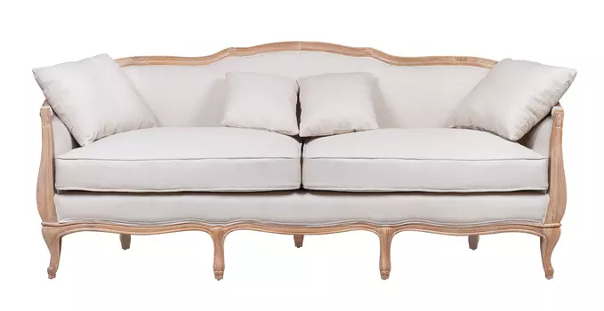 Диван darcy (mak-interior) бежевый 214x91x79 см.