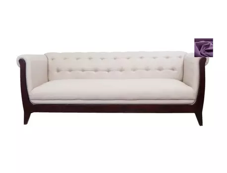Диван delvin фиолетовый (mak-interior) фиолетовый 230x83x97 см.