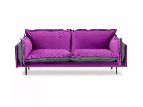 Диван двухместный barcelona (ogogo) розовый 225x82x110 см.