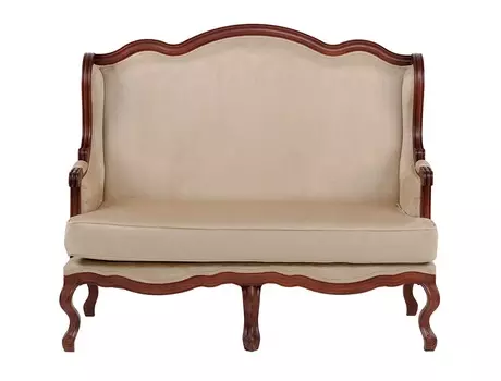 Диван двухместный «french beige» (object desire) бежевый 132x115x64 см.