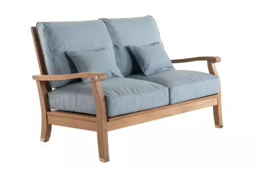 Диван двухместный heritage (arco) бежевый 140x86x91 см.