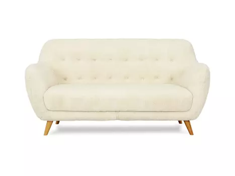 Диван двухместный loa (ogogo) бежевый 175x85x80 см.