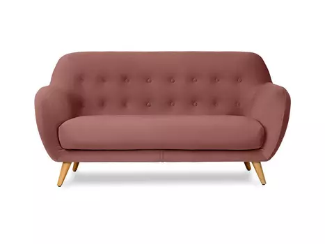 Диван двухместный loa (ogogo) красный 175x85x80 см.