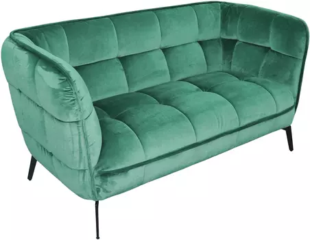 Диван двухместный осло (r-home) бирюзовый 163x84x57 см.