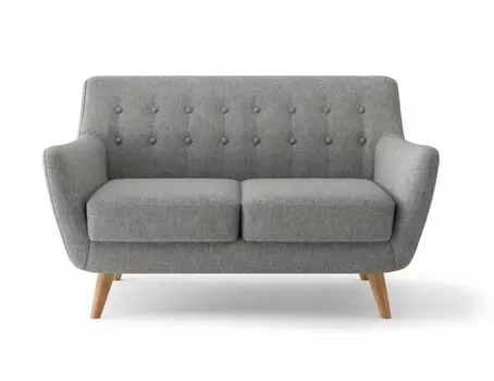 Диван двухместный picasso (bradexhome) серый 134x83x85 см.