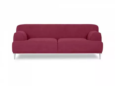 Диван двухместный portofino (ogogo) красный 196x72x97 см.