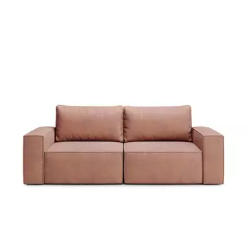 Диван erwin нераскладной (kult) коричневый 226x93x98 см.