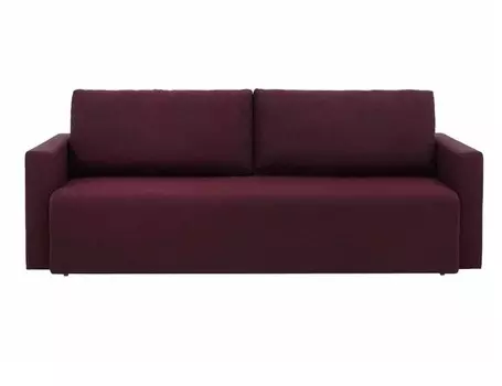 Диван euroson (myfurnish) красный 228x91x105 см.