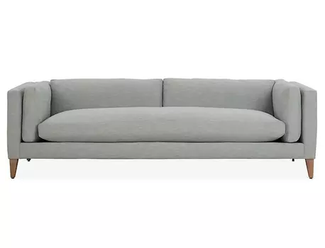 Диван franz (myfurnish) серый 244x76x97 см.