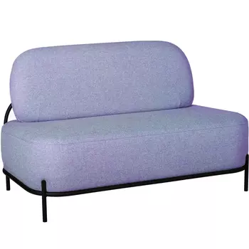 Диван gawaii 2-х местный (r-home) фиолетовый 126x77x72 см.