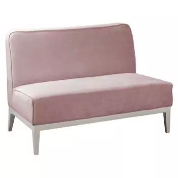 Диван giron (r-home) розовый 120x85x70 см.