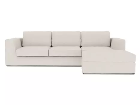 Диван igarka (ogogo) серый 300x73x180 см.