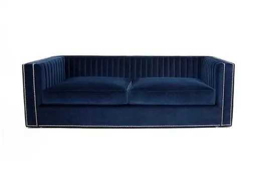 Диван “indigo (idealbeds) синий 240x70x88 см.