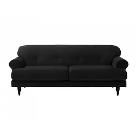 Диван italia (ogogo) черный 197x79x98 см.