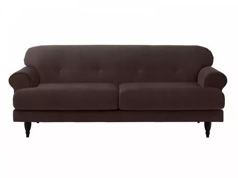 Диван italia (ogogo) коричневый 197x79x98 см.
