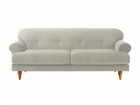 Диван italia (ogogo) серый 197x79x98 см.