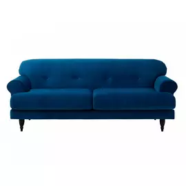 Диван italia (ogogo) синий 197x79x98 см.