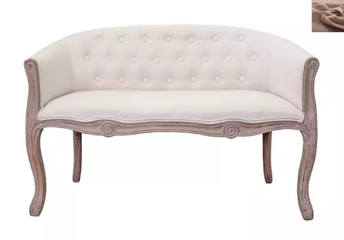 Диван kandy double beige коричневое (mak-interior) коричневый 104x71x62 см.