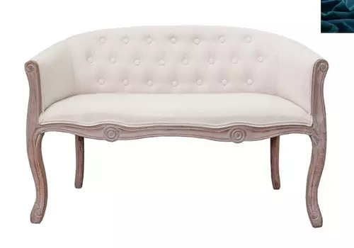 Диван kandy double beige синее (mak-interior) синий 104x71x62 см.