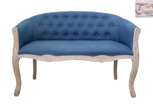 Диван kandy double blue розовое (mak-interior) розовый 104x71x62 см.