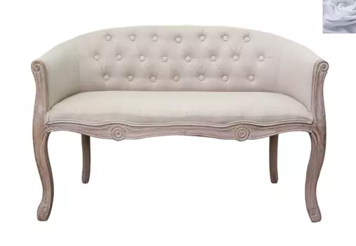 Диван kandy double mocca серое (mak-interior) серый 104x71x61 см.