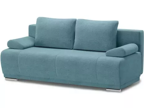 Диван «капри» (аврора) голубой 195x80x93 см.