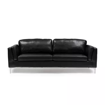 Диван kent (kelly lounge) черный 200x75x80 см.