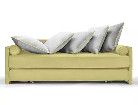 Диван-кровать daybed (myfurnish) желтый 207x75x85 см.