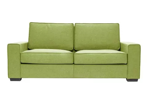 Диван-кровать hallstatt (myfurnish) зеленый 200x80x82 см.
