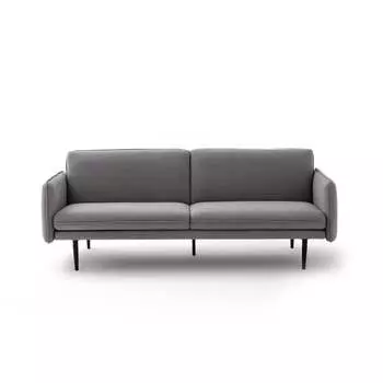Диван-кровать pillow (laredoute) серый 207x79x85 см.