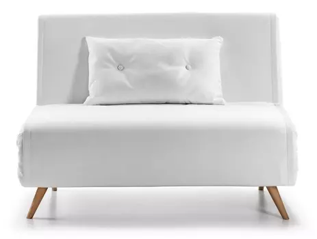 Диван-кровать tupana (la forma) белый 100x82x180 см.