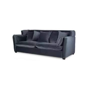 Диван leona 2 модуля (desondo) серый