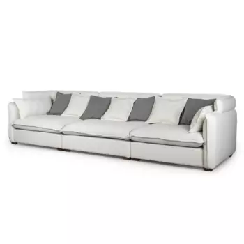 Диван leona 3 модуля (desondo) белый
