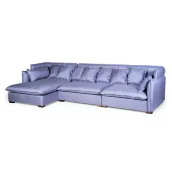 Диван leona угловой (desondo) синий