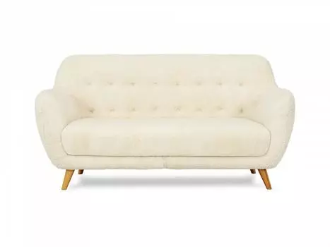 Диван loa (ogogo) белый 175x85x80 см.