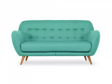 Диван loa (ogogo) бирюзовый 175x85x80 см.